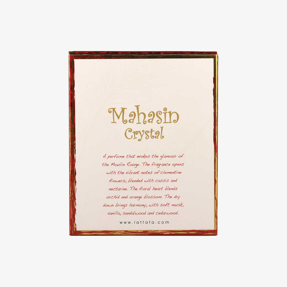 Mahasin Crystal Eau de Parfum 100ml