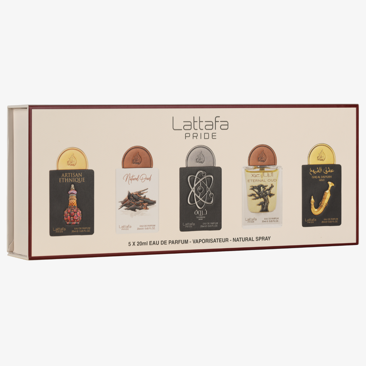 Lattafa Pride Discovery Fragrance Gift Set 5x20ml