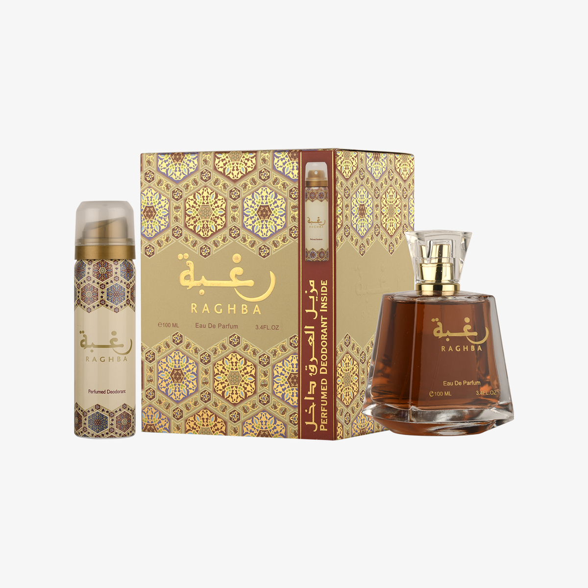 Raghba Eau de Parfum Set 100ml
